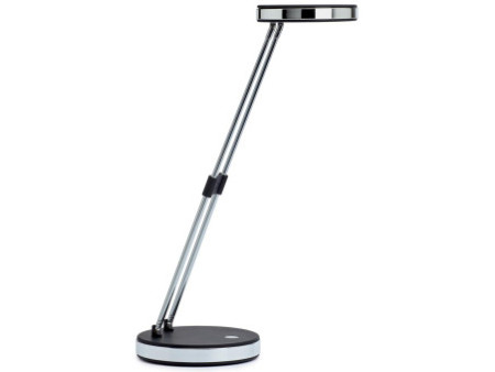 MAUL Lampe de bureau à LED MAULpuck, socle, noir