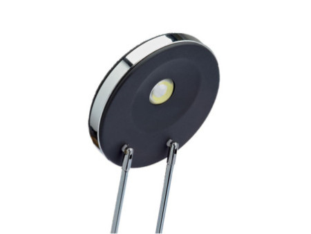 MAUL Lampe de bureau à LED MAULpuck, socle, noir