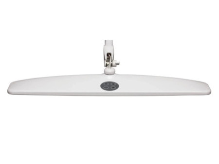 MAUL Lampe de bureau à LED MAULwork, pince, dimmable, blanc