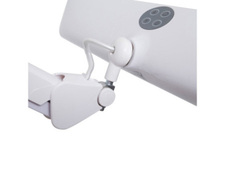 MAUL Lampe de bureau à LED MAULwork, pince, dimmable, blanc
