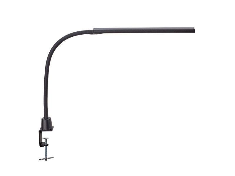MAUL Lampe de bureau à LED MAULpirro, avec pince, noir