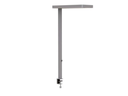 MAUL Lampadaire à LED version bureau MAULjaval, argent