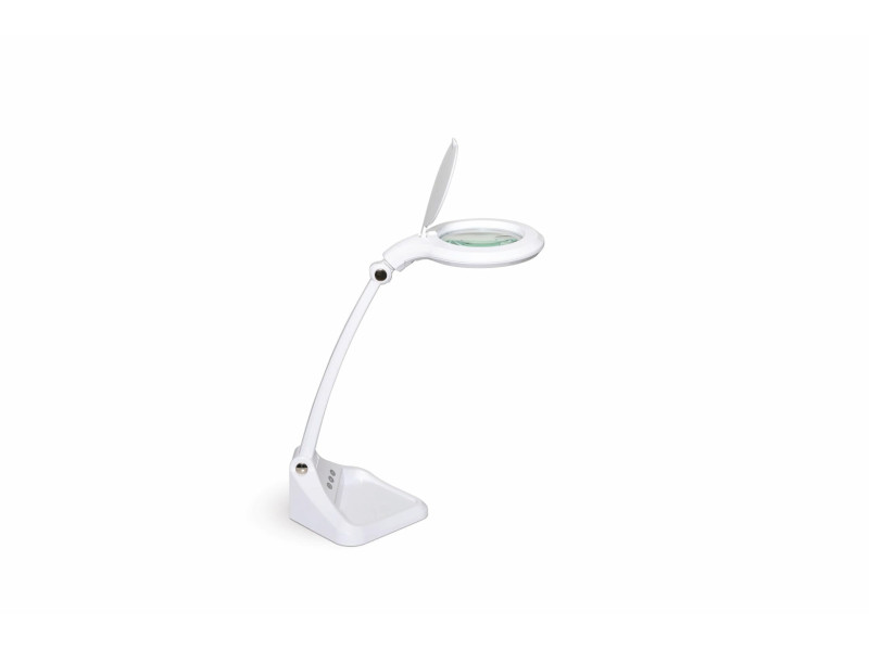 MAUL Lampe loupe à LED MAULiris, dimmable, blanc