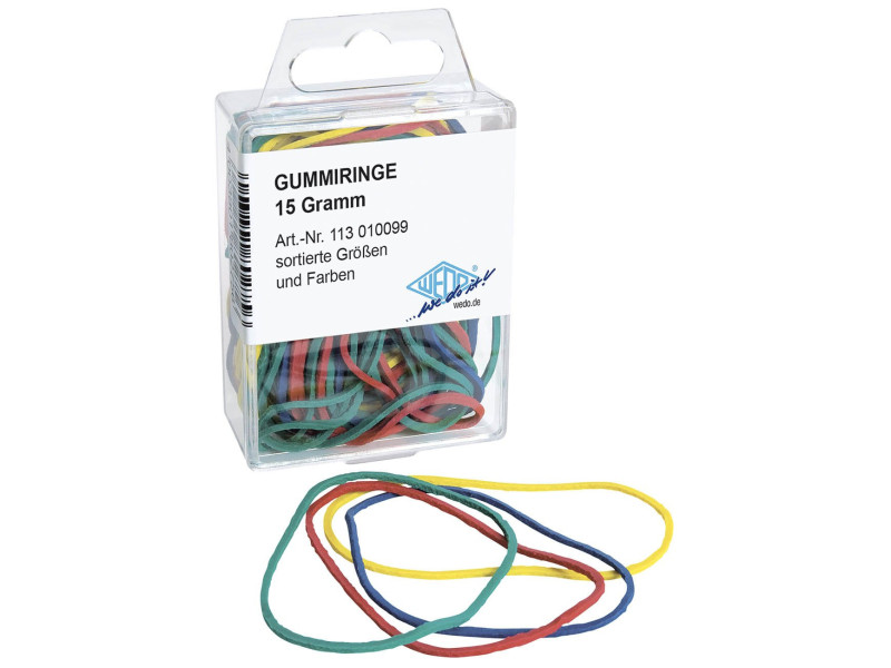 WEDO Bracelets caoutchouc, assorti, mix de tailles