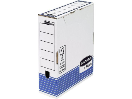Fellowes BANKERS BOX SYSTEM boîte d'archives, (L)100mm, bleu