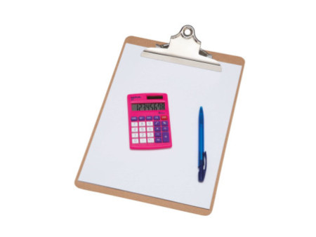 MAUL Calculatrice de poche M 8, 8 chiffres, rose