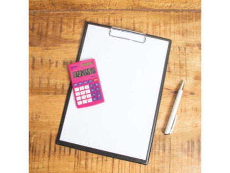 MAUL Calculatrice de poche M 8, 8 chiffres, rose