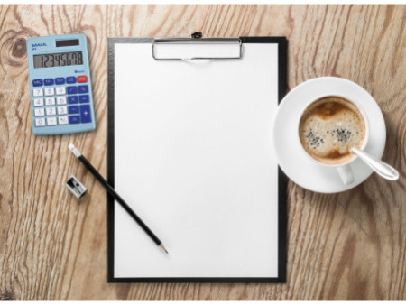 MAUL Calculatrice de poche M 8, 8 chiffres, bleu clair
