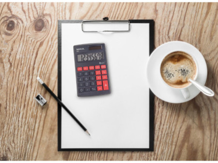 MAUL Calculatrice de poche M 8, 8 chiffres, noir