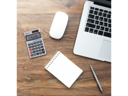 MAUL Calculatrice de poche M 112, 12 chiffres, argent