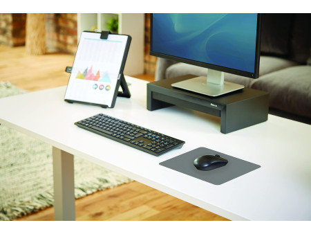 Fellowes Tapis de souris Medium, en polyestère, gris