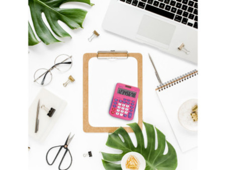 MAUL Calculatrice de bureau MJ 550, 8 chiffres, rose