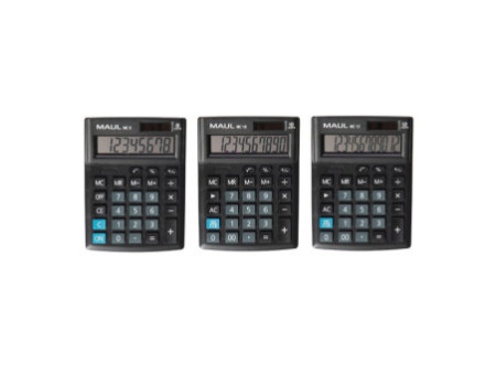 MAUL Calculatrice de bureau MC 8, 8 chiffres, noir