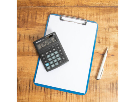 MAUL Calculatrice de bureau MC 12, 12 chiffres, noir