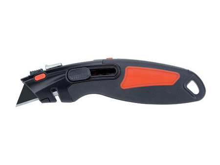MAUL Cutter de sécurité MAULwork, lame: 18 mm, noir/rouge