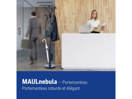 MAUL Portemanteau MAULnubis, hauteur: 1.760 mm, argent