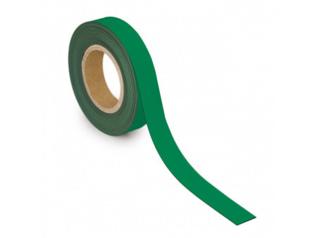 MAUL Ruban magnétique, 30 mm x 10 m, épaisseur: 1 mm, vert