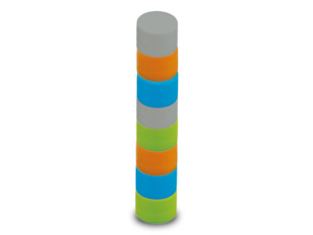 MAUL Aimant en forme de pastille, silicone, 12 mm