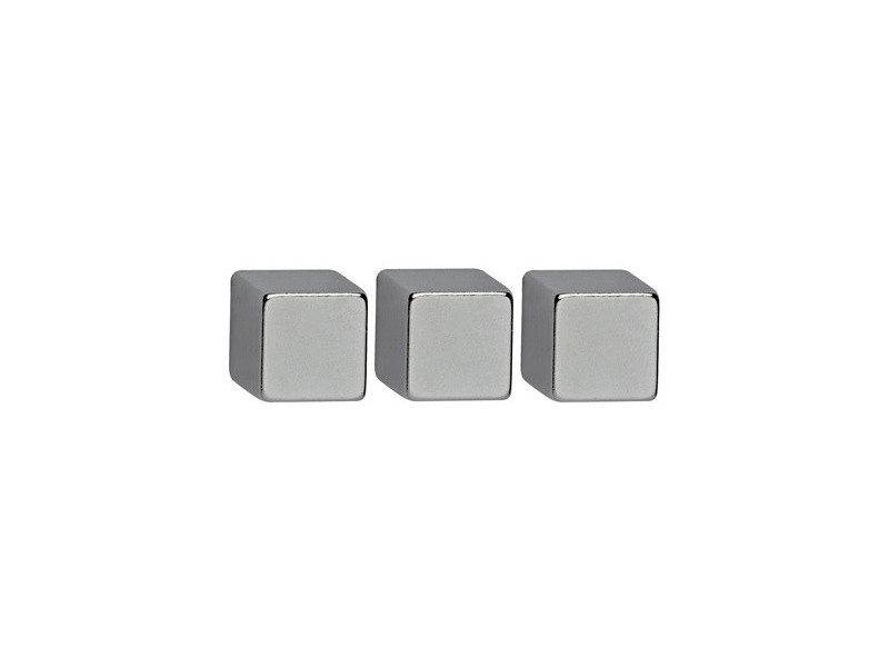 MAUL Aimant néodyme cube, 5 mm, capacité d'adhérence: 1,1 kg