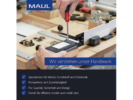 MAUL Tablette de projection MAULpro, hauteur réglable, gris