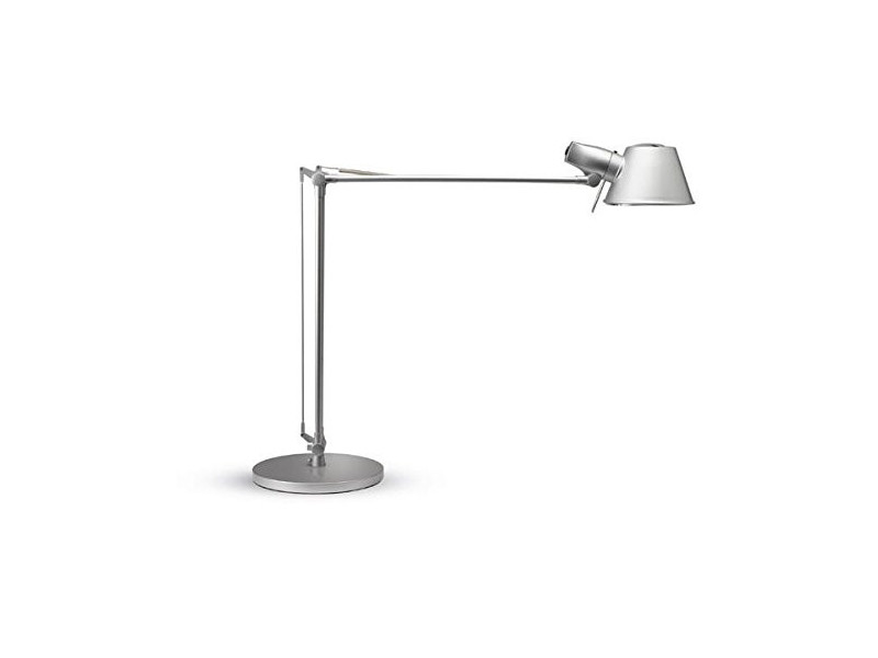 MAUL Lampe de bureau à LED MAULrock, socle, argent