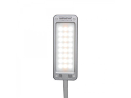 MAUL Lampe de bureau LED MAULpearly colour vario, argent