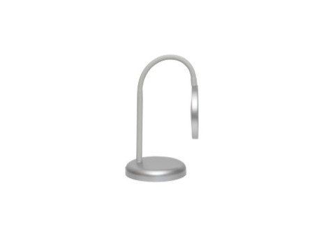 MAUL Lampe de bureau à LED MAULjoy, socle, argent