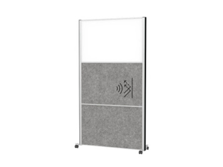 MAUL Système de cloison MAULconnecto, 2x acoustique/1x
