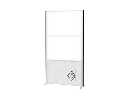 MAUL Système de cloison MAULconnecto, 1x acoustique /