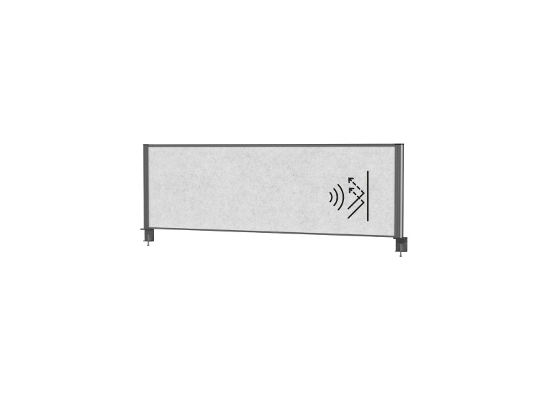 MAUL Système de cloison de bureau MAULconnecto, anthracite/