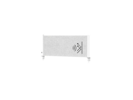 MAUL Système de cloison de bureau MAULconnecto Uplight, gris