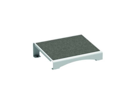 MAUL Repose-pieds MAULflair, métal, 400 x 300 mm, blanc