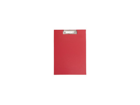 MAUL Porte-bloc à pince MAULpoly, A4, plastifié, rouge