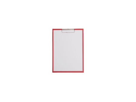 MAUL Porte-bloc à pince MAULpoly, A4, plastifié, rouge