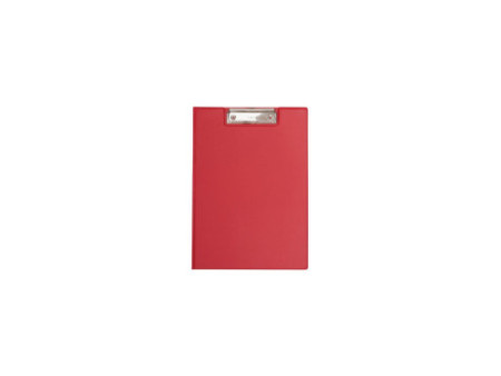 MAUL Porte-bloc à pince MAULpoly, plastifié A4, rouge
