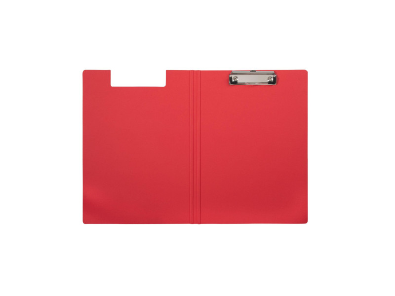 MAUL Porte-bloc à pince MAULbalance, carton, rouge