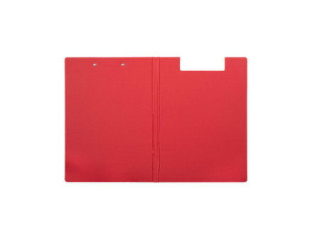 MAUL Porte-bloc à pince MAULbalance, carton, rouge