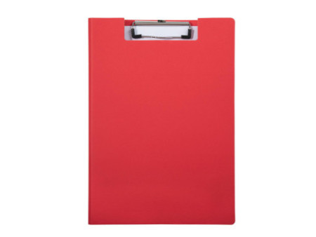 MAUL Porte-bloc à pince MAULbalance, carton, rouge