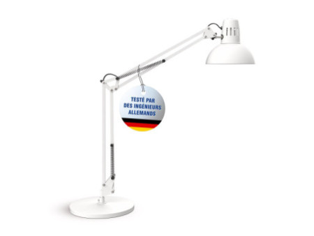 MAUL Lampe de bureau à LED MAULstudy, avec pied, blanc