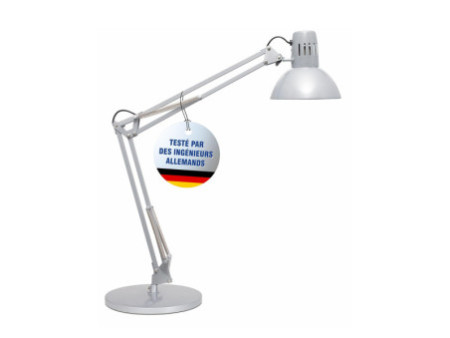 MAUL Lampe de bureau à LED MAULstudy, avec pied, argent