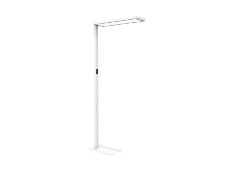 MAUL Lampadaire à LED MAULsenja, variateur, blanc