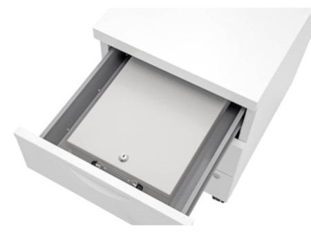 WEDO Caissette de documents, A4, avec poignée de valise