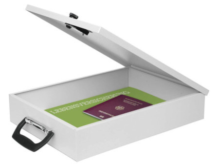 WEDO Caissette à documents, A4, avec serrure à combinaison
