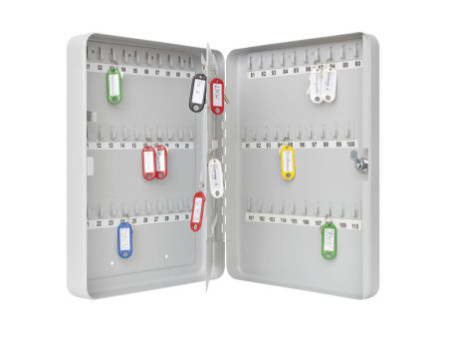 WEDO Armoire à clés pour 110 clés, gris clair