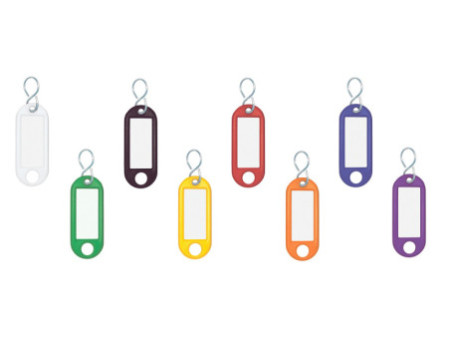 WEDO Porte-clé crochet en S, plastique, assorti