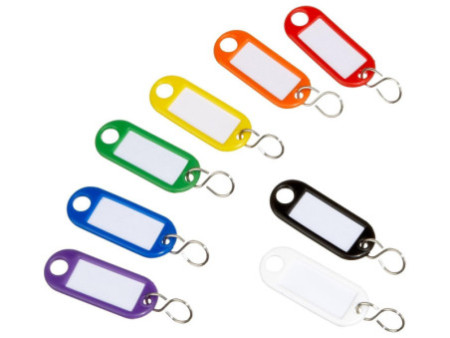 WEDO Porte-clé crochet en S, plastique, assorti