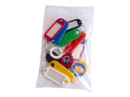 WEDO Porte-clés et anneaux, dans un sachet, assorti