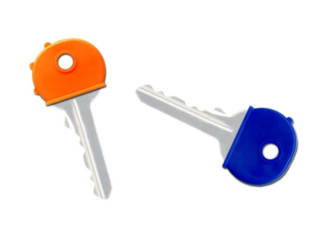 WEDO Protections rondes pour clés, présentoir de 200