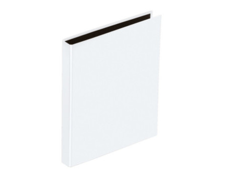 PAGNA classeur à anneaux 'Basic Colours', blanc, format A5,