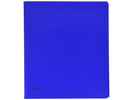 PAGNA classeur à anneaux 'Basic Colours', bleu, format A5,